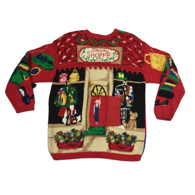 Christmas Fashion Show Vintage Sweater Size L - SirHoliday