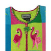 Christmas Flamingo Berek Vintage Sweater Shirt Size S - Christmas