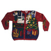 Christmas Presents Under The Tree Vintage Sweater Size M - SirHoliday