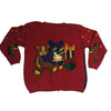 Christmas Presents Under The Tree Vintage Sweater Size M - Christmas