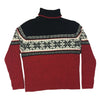 Christmas Red And Black Carolyn Taylor Vintage Sweater Size XL - Christmas