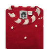 Christmas Red Santa Storybook Knits Vintage Sweater Size S - Christmas