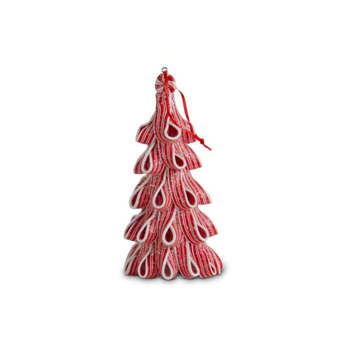 Christmas Ribbon Candy Tree 6 Inch - Christmas