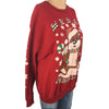Christmas Two Holidays In One Americas Finest Single Vintage Sweater Size L - Christmas