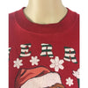 Christmas Two Holidays In One Americas Finest Single Vintage Sweater Size L - Christmas