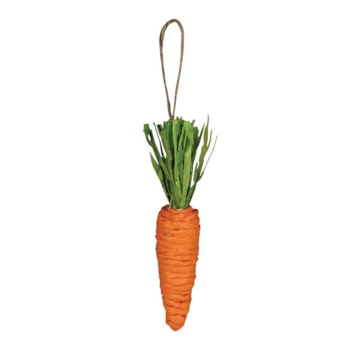 Easter Carrot Ornament Set of 2 - Easter