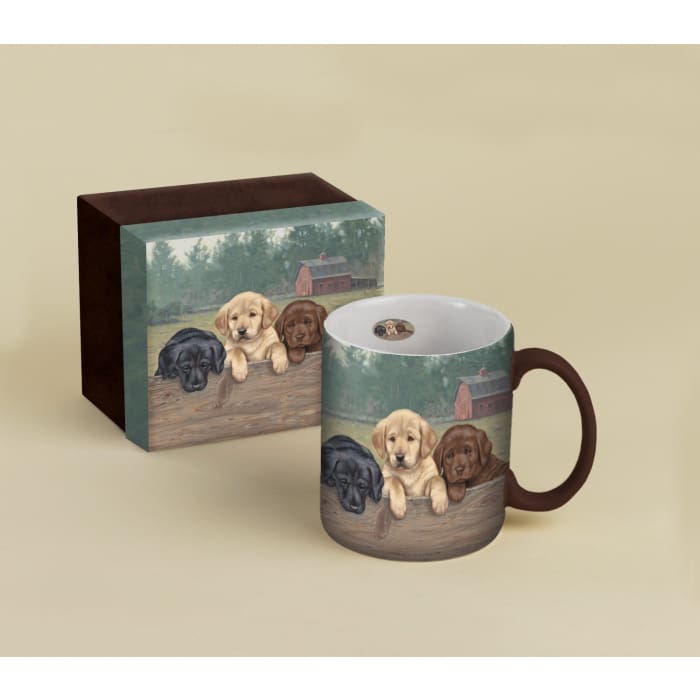 Gifts Single On The Fence Ceramic Mug 14 Oz - Christmas
