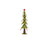 Green and Red Whimsical Metal Medium Christmas Tree