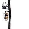 Halloween Animal Skelly Ornament (Set of 3) - Halloween