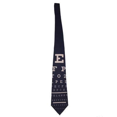 Halloween Eye Exam Tie - Halloween