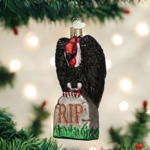 Halloween Vulture Ornament - Halloween