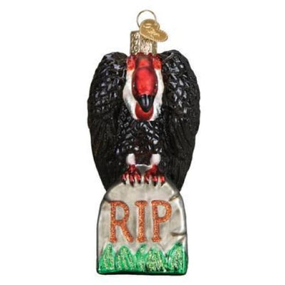 Halloween Vulture Ornament - Halloween
