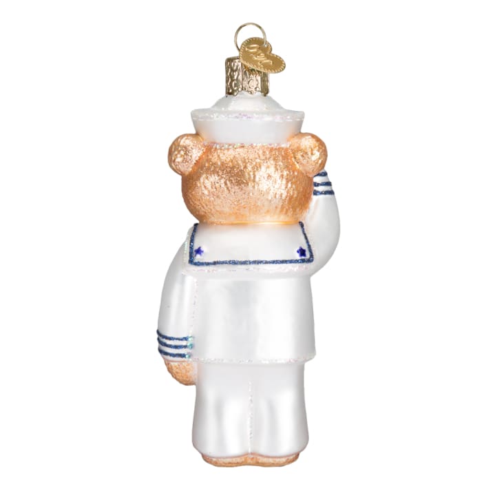 Ornament Navy Bear 5 - Christmas
