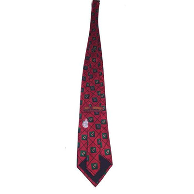 Ornaments And Candy Canes Silk Tie - Christmas