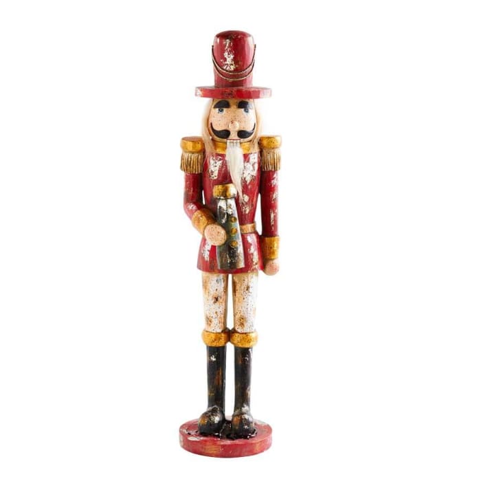 Red Nutcracker 19 Inch - Christmas