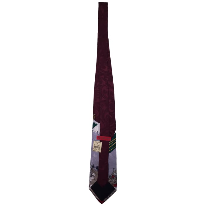 Santa Claus Is Coming To Town Silk Tie - Christmas