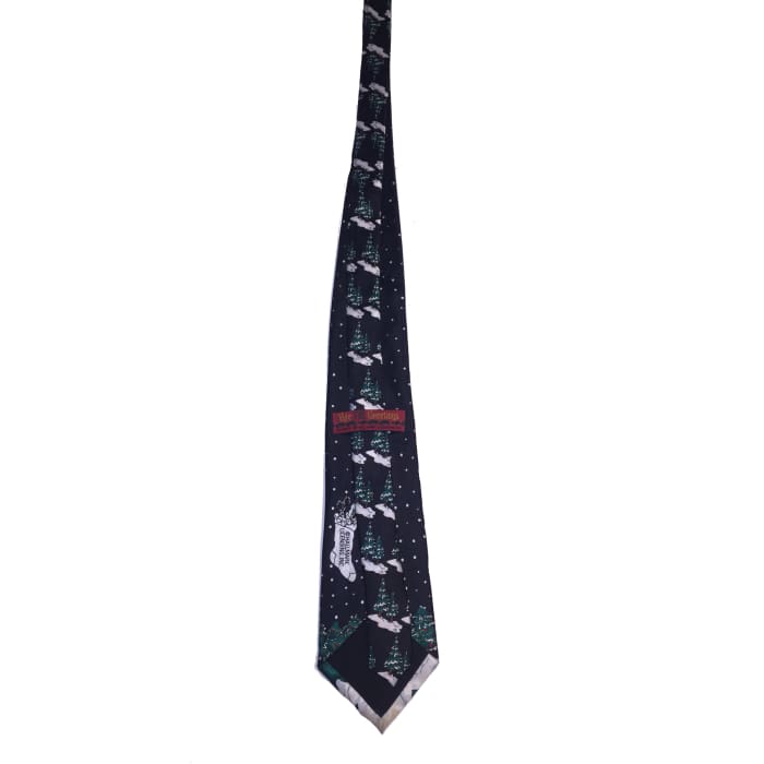 Santa On The Run Tie - Christmas
