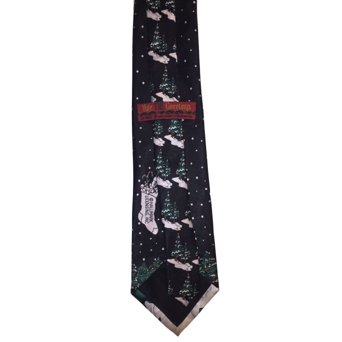 Santa On The Run Tie - Christmas