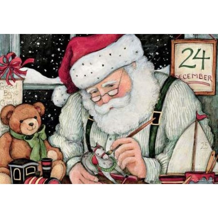 Santas Workshop 1000 Piece Puzzle - Christmas