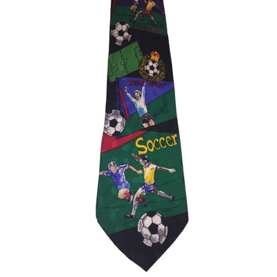 Soccer Silk Tie - Christmas