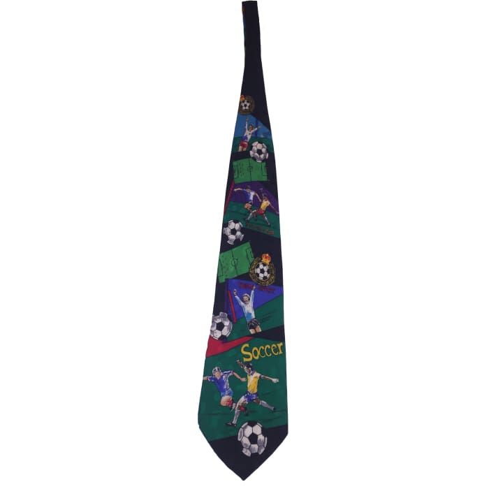 Soccer Silk Tie - Christmas