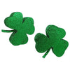 St. Patricks Day Glittered Shamrocks 2 Piece Set - St. Patricks Day