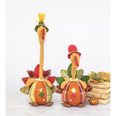 Thanksgiving Banquet Turkey Red Hat With Stretchy Neck - Thanksgiving