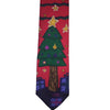 The Power Star Tree Silk Tie - Christmas