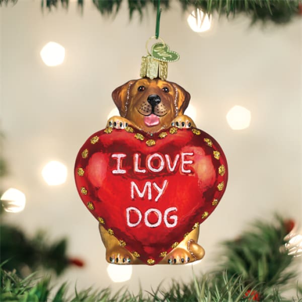 Valentine I Love My Dog - Valentines Day