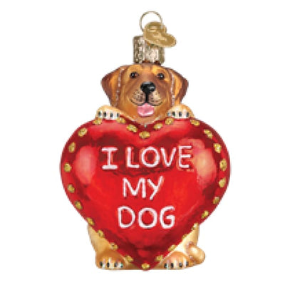 Valentine I Love My Dog - Valentines Day