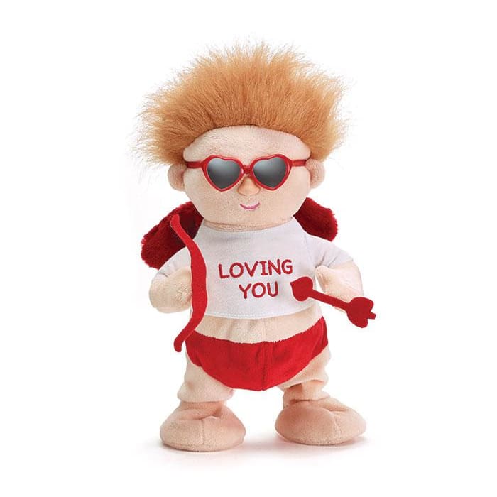 Valentine Plush Singing And Dancing Cupid - Valentines Day