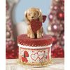 Valentine Puppy Love On Box - Valentines Day